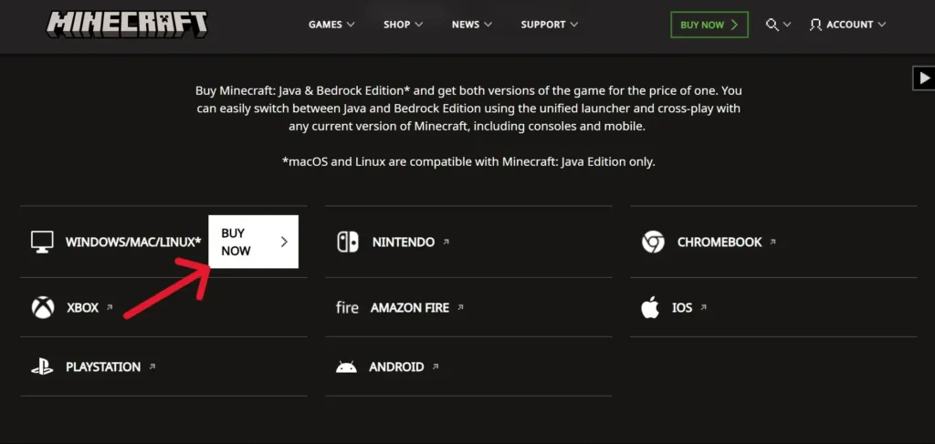 Minecraft For PC