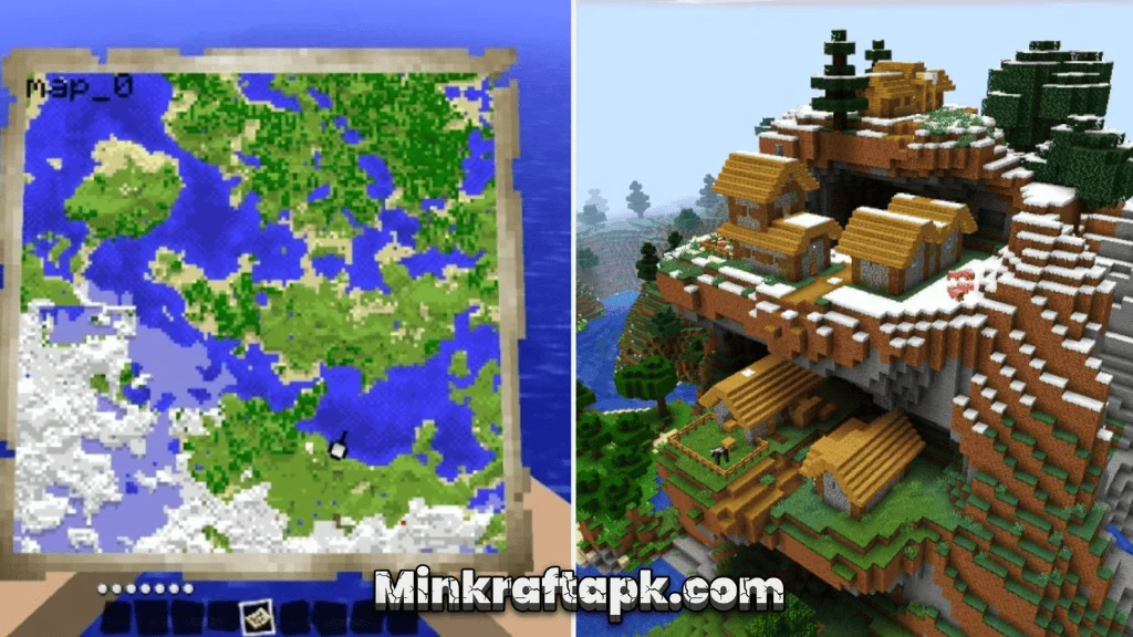 Minecraft MOD APK Updated Maps