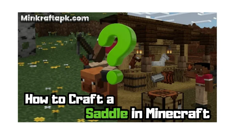 How To Craft a Saddles In Minecraft?