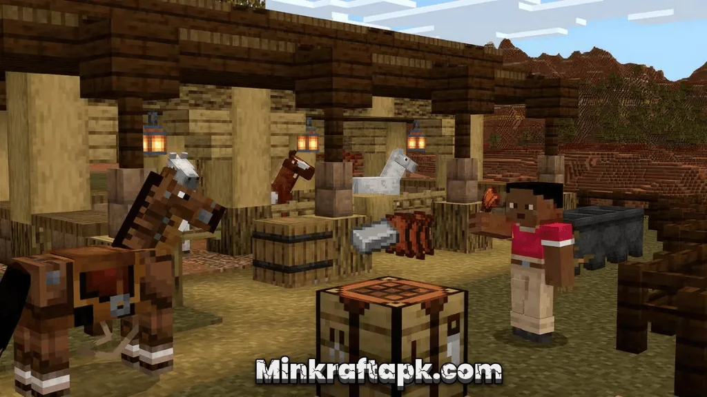 Crafting horse saddle in Minecraft